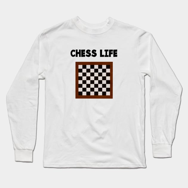 CHESS LIFE Long Sleeve T-Shirt by jcnenm